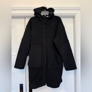 FLX FLEECE LINED HOODED JACKET COMFY LARGE